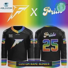 [Youth] Personalized Minnesota Frost Pride Month 2025 Special Hockey Shirt