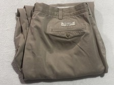 Polo Ralph Lauren Pants Men's 40x30 Khaki Chino Preppy Work Vintage Casual