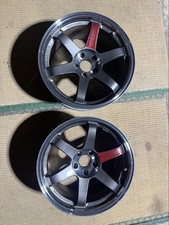 Jdm Rays Te37sl 18-inch 10j 20 Gtr Size No Tires Jdm Rays Te37sl 18-inch 10j 20 Gtr Size No Tires