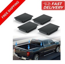 Truck Bed Rail Stake Pocket Covers For Chevy Silveradogmc Sierra - 4 Pack