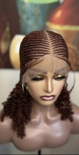 Handmade Full Lace Cornrows Braided Wig