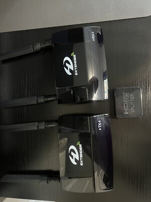 Wireless HDMI Extender FULL HD Up To 150ft W/HDMI Splitter