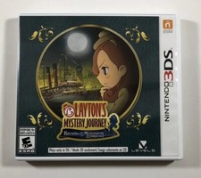 CASE ONLY NO GAME- Layton's Mystery Journey Katrielle Nintendo 3DS PLEASE READ