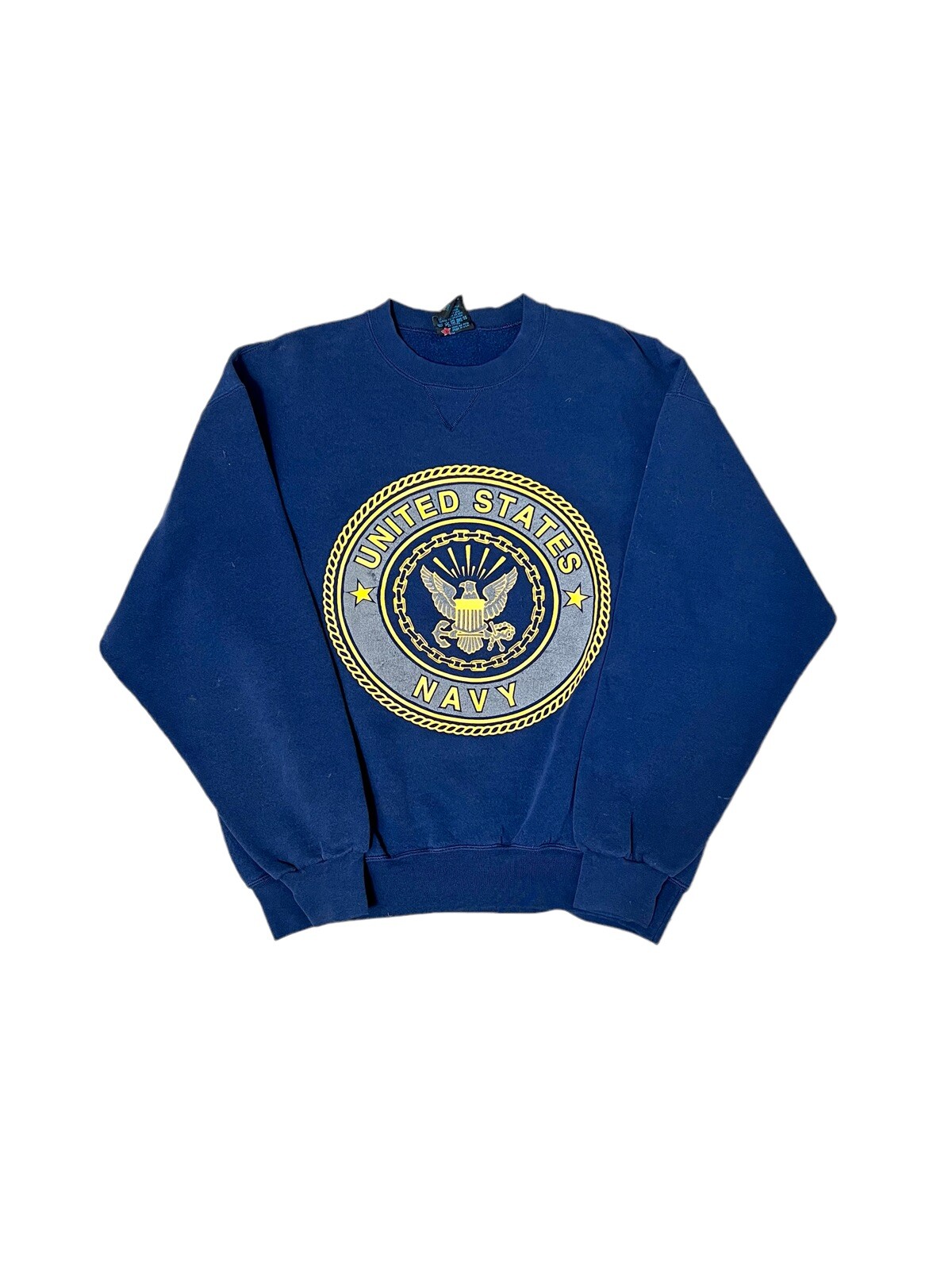 US Navy Military Surplus Crewneck Reflective sz L Gem