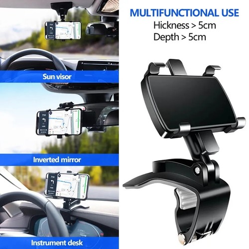 Holder To Put Hold The Phone In Car Support Cell Phone GPS Car Dashboard - 第 3/24 張圖片