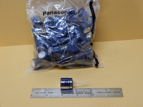 Panasonic 2200uf 25V Electrolytic Capacitors FC Radial Leads Qty 50 - Afbeelding 1 van 4