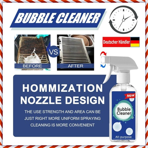 100ml MultiPurpose Cleaning Bubble Cleaner Spray Foam Kitchen Removal