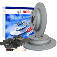 Bosch Bremsscheiben 300Mm BeläGe Mit Wako Hinten Satz FüR Mercedes W221