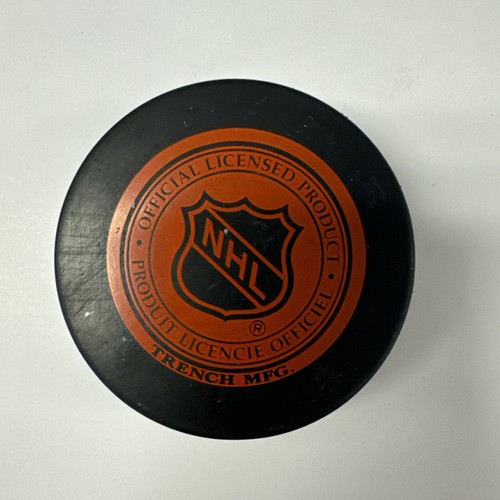 Gordie Howe Ted Lindsay Sid Abel AUTOGRAPHED Official Hockey Puck Red Wings - Picture 2 of 2