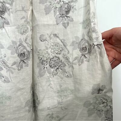 Malvin Hamburg Germany I Love Linen Floral Dress Sz M | eBay