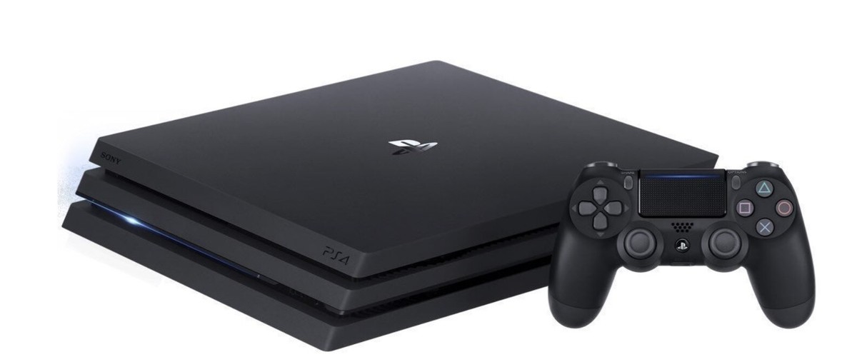 Sony PlayStation 4 PS4 Pro 1TB 4K Console - Black - 1 YEAR