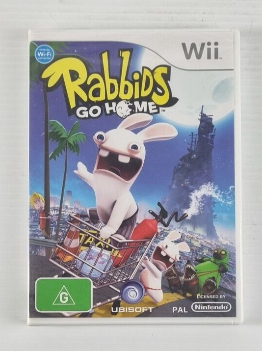 Rabbids Go Home Brand New & Sealed Nintendo Wii Game  - FREE Postage