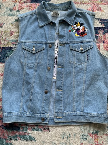 disney biker vest