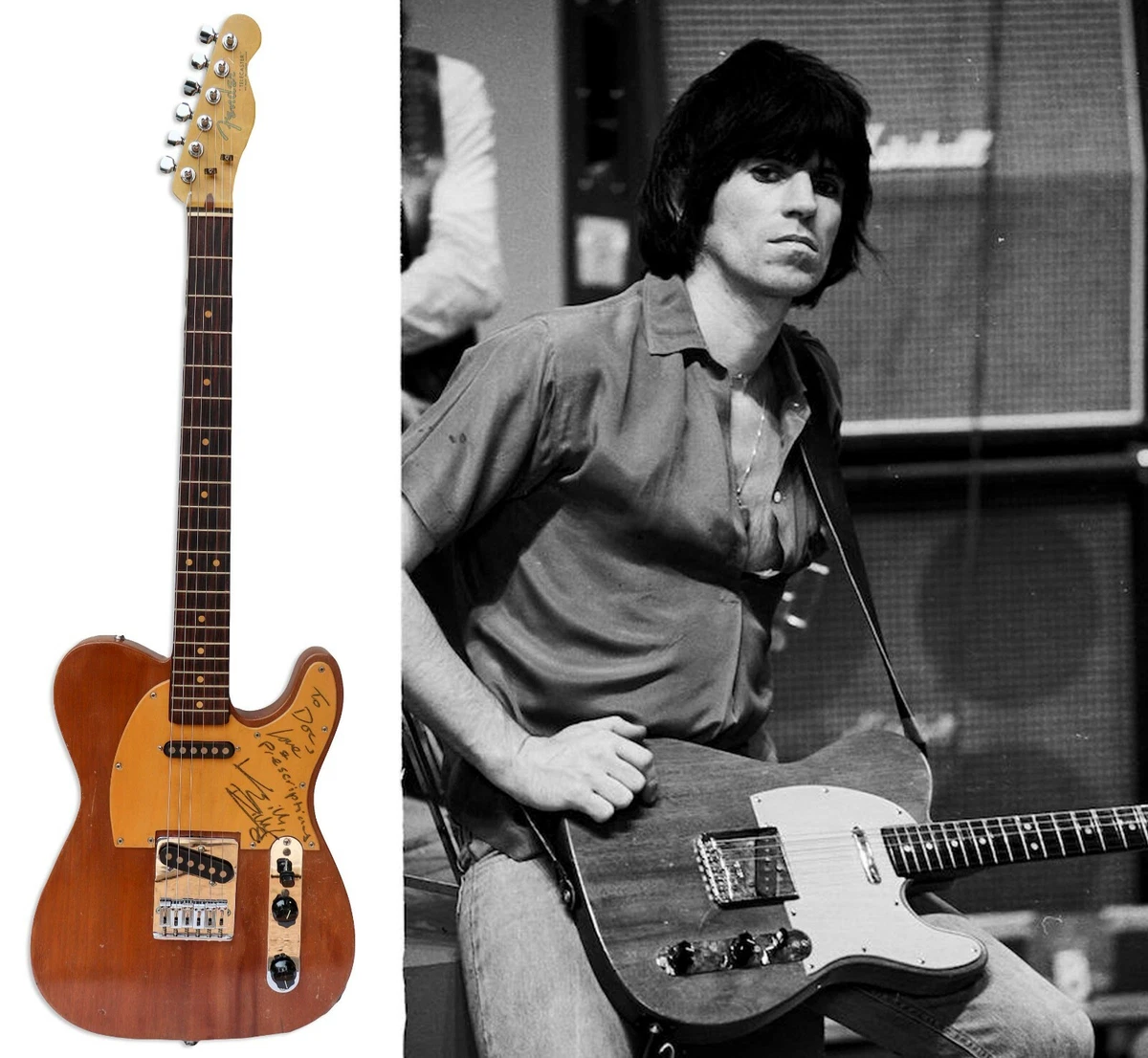 Keith richards guitar online collection