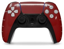 Skin Sony PS5 Controller Solids Collection Red Dark