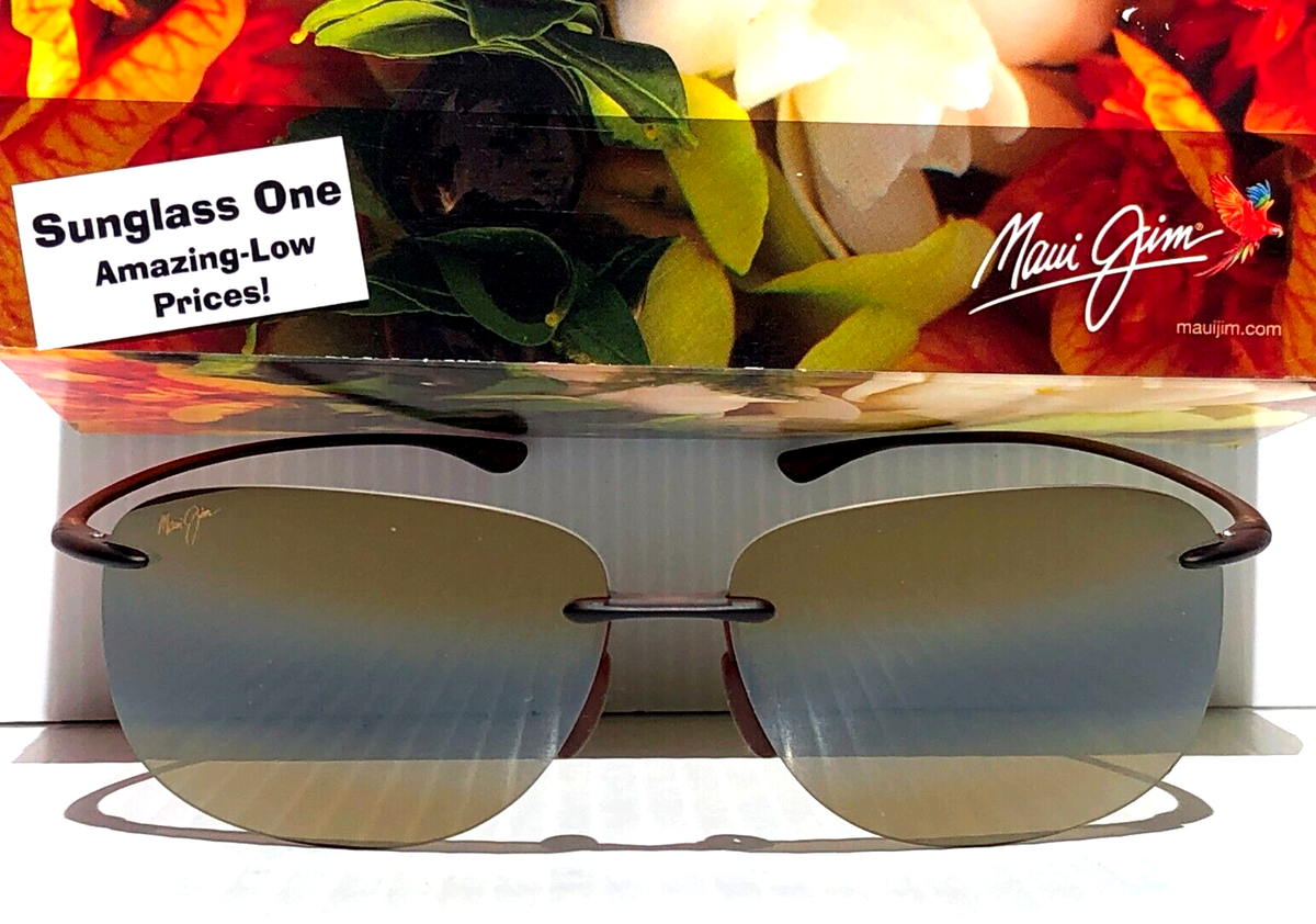 NEW Maui Jim HIKINA Rootbeer POLARIZED HCL Bronze Lens Sunglass