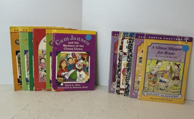 Set of 11 Kids Chapter Books Puffin Chapters Cam Jansen Horrible Harry & Rosie