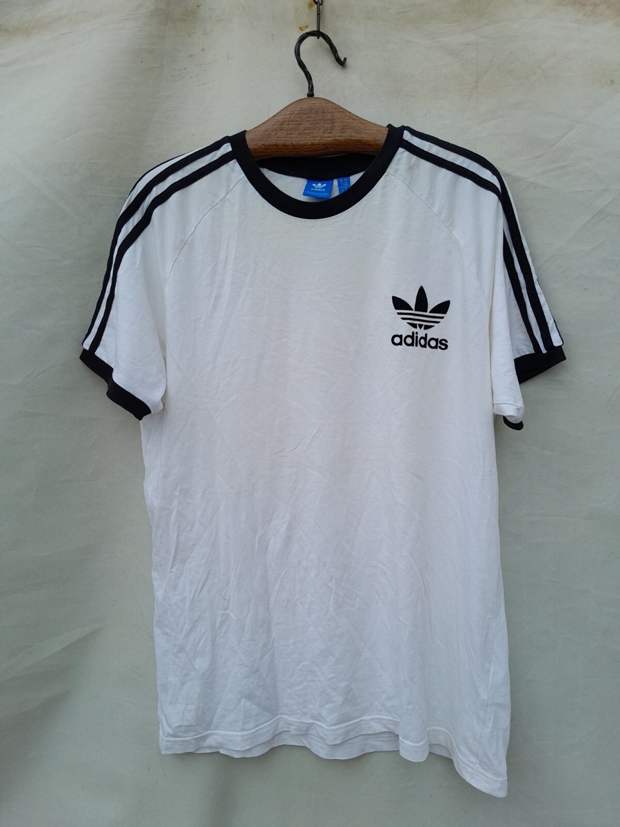 すぐ届く☆adidas Originals MEN'S LOGO RINGER T-SHIRT adidas Originals Ringer Shirt Mens XL Black White Mods 2tone