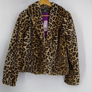 cheetah cropped jacket