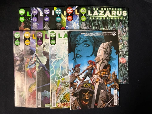 DC Lazarus Planet, 11-issue lot, Lazarus Planet Alpha #1, Assault on Krypton #1,