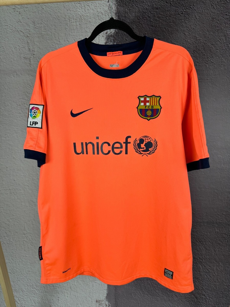 FC Barcelona Nike シャツ Mサイズ IBARÇA 2 BARCELONA 2009 2011 AWAY FOOTBALL SHIRT SOCCER JERSEY NIKE | eBay