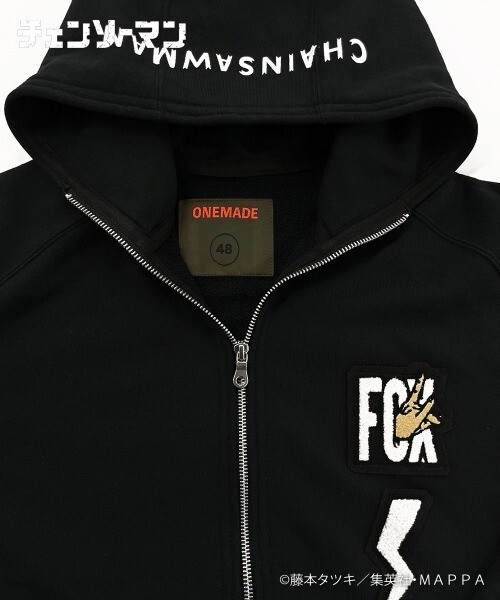 Chainsaw Man × ONEMADE × B'2nd Special Edition Sweat Zip-Up Hoodie