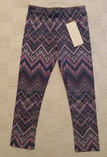 NWT Gymboree XS - Size 4 Girl  s Striped Cotton Blend Leggings