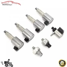7pcs Transmission solenoids kit Pressure Sensor RE0F10D JF016E JF017E CVT8