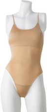 Sasaki Japan RG Rhythmic Gymnastics Pro Skin Foundation Leotard Beige F-257
