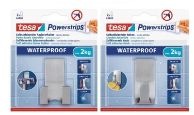 tesa Powerstrips 59707 / 59709 Waterproof Haken Zoom Metall