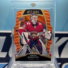 2019-20 UD Allure #3, SERGEI BOBROVSKY SSP 🔥🔥🔥 Orange Slice Parallel /199