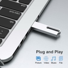 2pcs Kootion 128GB Metal Flash Drive Memory Stick Thumb Drive USB For PC Laptop