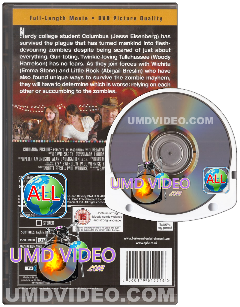 PSP UMD Movie - Zombieland 5060179615516| eBay