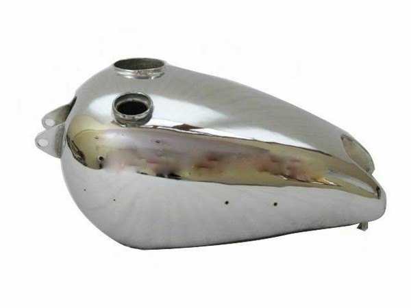 Neuer Bsa B31 Stahl Verchromter Gas Benzin Kraftstofftank Ecs-image