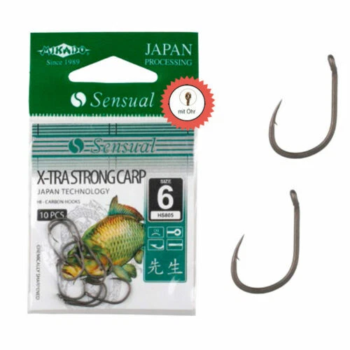 Größe 16 Angelsport-Haken für Karpfen