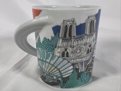Retro Rosenthal Studio Line Cupola City Cup No. 14 PARIS Design Brigitte Doege