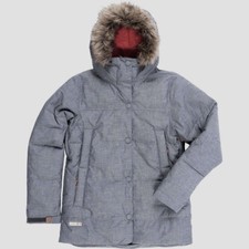 HOLDEN Women's BLISS Down Jacket - Chambray - Large - NWT 