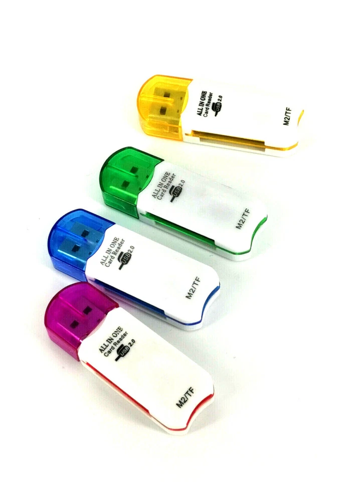 Micro SD USB Kartenadapter Kartenleser Kartenlesegerät TF CF Card Reader Leser - Bild 4 von 4