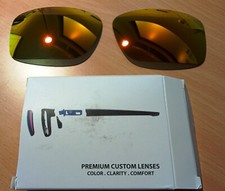 New Polarized Replacement Lenses for Oakley Double Edge OO9380 Sunglass RED