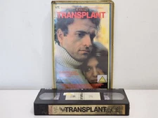 Transplant VHS Tape Kevin Dobson, Melinda Dobson - RARE - Clamshell