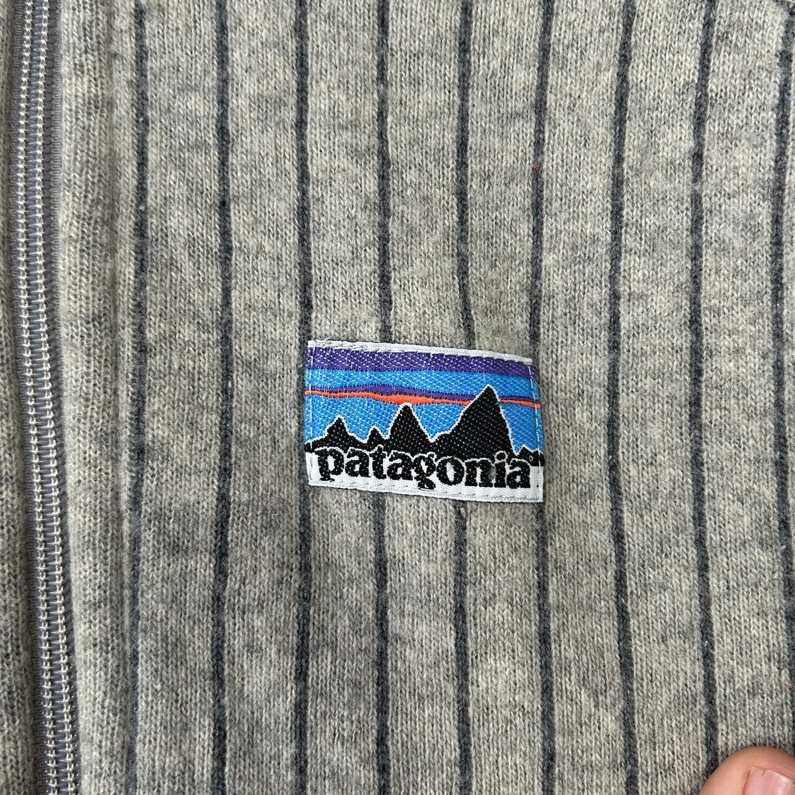 patagonia quilt again stripe usa made vgc jacket