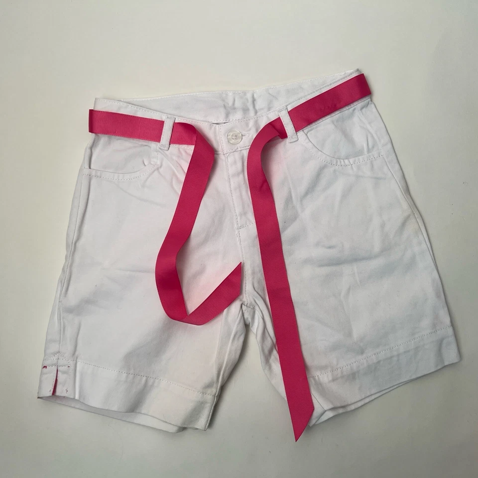 Set of 2 HARTSTRINGS Girls' Boutique Shorts ~ Sz 6x - Excellent Condition - Image 2 of 4
