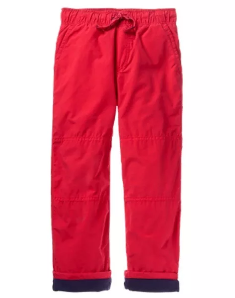 NWT Gymboree Boys Pull on Pants Fleece lined Red Gymster 2T,3T Toddler boy