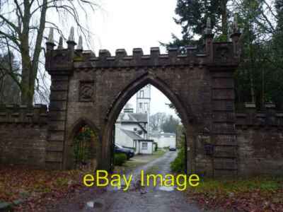 Photo 6x4 Archway to Castle Devon Hotel, Glendevon The Flush Bracket can  c2014