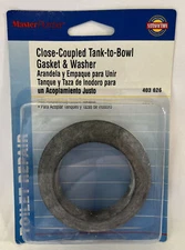 Master Plumber Close-Coupled Tank-to-Bowl Gasket and Washer