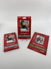 2 Packs Canon Glossy Photo Paper 4x6 1 Pack Photo paper Plus Glossy II 5x7