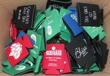 30 Can Koozie Lot Misprint Beer Bottle/Can Holders