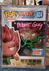 AUTOGRAPH - Skip Stellrecht - JSA FUNKO #824 MIGHT GUY DIAMOND LE 4000 NARUTO