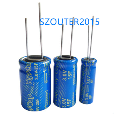 NEW VEC3R0256QG Supercapacitor 3V 25F 16mm×25mm High Energy Density 500mF/cm²