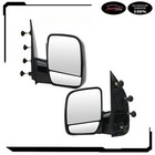 Pair Side View Manual Mirrors For 02-08 Ford E150 E250 E350 E450 E550 Van